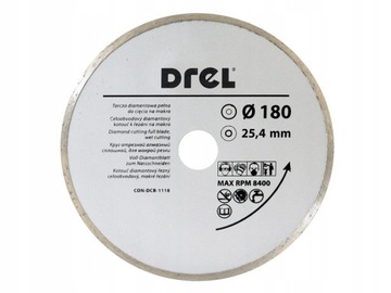 Tarcza diamentowa Drel CON-DCB-1118 180 x 25,4 mm