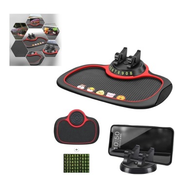 ANTYPOŚLIZGOWA PODKŁADKA MATA DO AUTA UCHWYT NA TELEFON SAMOCHODOWY