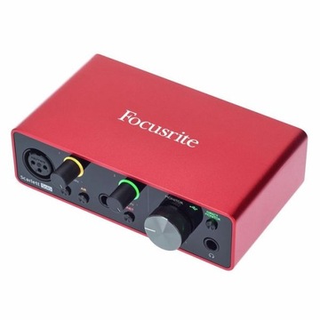 Interfejs 2-kanałowy Audio USB 2.0 Focusrite Scarlett Solo 3rd Gen