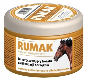 RUMAK Żel Rozgrzewający dla Koni 250g