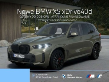 BMW X5 G05 SUV Facelifting 3.0 40d 352KM 2026 BMW X5 xDrive40d 352 KM mHEV - Gotowy do Odbioru - Pakiet M Pro - Kamera 3