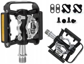 Двусторонние педали, совместимые с SPD XLC PD-S20.