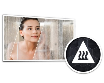 Lustro Łazienkowe Podświetlane LED 120x80 BOSTON