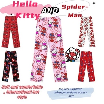 Spodnie od piżamy Spider-Man love M-XXL Promocja!