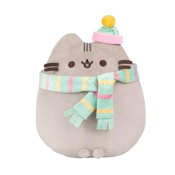Pusheen Pluszowa Maskotka w Szaliku i Czapce Kot 24cm