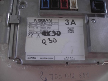 DISPLEJ NAVIGACE INFINITI Q30 S QX30 28387 4DA0B