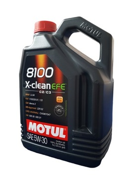 Моторное масло Motul 8100 X-Clean EFE 5 л 5W-30