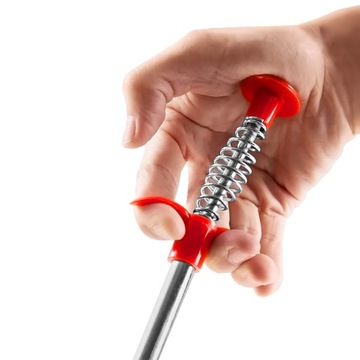 ПРУЖИННЫЙ ГИБКИЙ ЗАХВАТ ДЛЯ БОЛТОВ И ЗАХВАТОВ ДРЕНАЖНОЙ ТРУБЫ 60 СМ МЕТАЛЛ