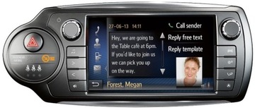 Видеокабель для мониторов Toyota Touch2 Entune