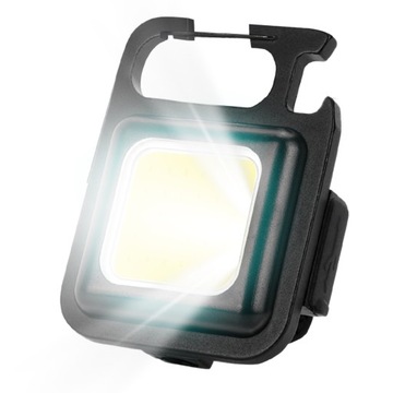 MINI LATARKA LED COB kieszonkowa 5w1 OTWIERACZ, PODSTAWKA, MAGNES, BRELOK