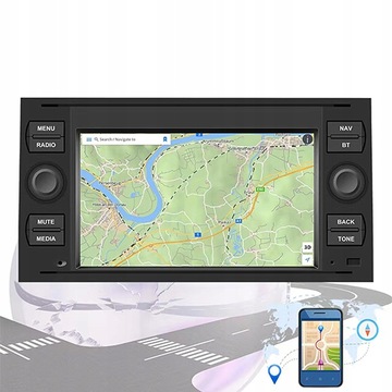 РАДИО 2 DIN ANDROID FORD FOCUS MONDEO GALAXY C-Max