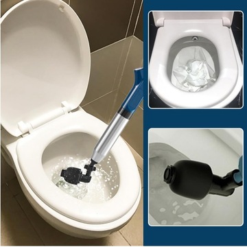 ODTYKACZ TOALET POMPA KONTROLNA DO UDRAŻNIANIA RUR KANALIZACJI