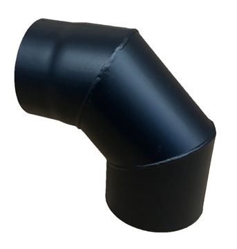 KOLANO SPALINOWE stałe ŻAROODPORNE FI 120/90 mm Grubość: 2mm ART-METAL