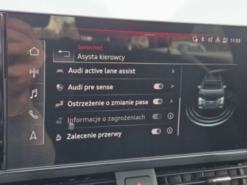 Audi A4 B9 Allroad Quattro Facelifting 2.0 40 TDI 204KM 2022 Audi A4 Avant Matrixaudi sound system QUATTRO Navi ACC Ambiente Kamera 360, zdjęcie 29