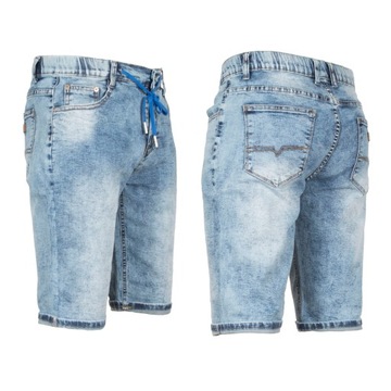Krótkie spodnie męskie W:34 92 CM spodenki jeans