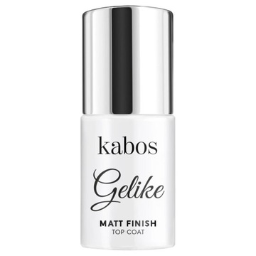 Kabos Gelike top coat matt finish 8ml top matowy