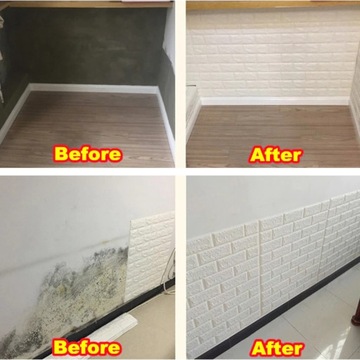 3D ОБОИ КИРПИЧ МЯГКИЙ САМОКЛЕЯЩИЙСЯ ПЕНО-КИРПИЧ