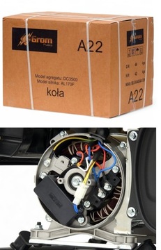 Генератор мощности 5200W GROM Plock Marek +Circle, AVR +