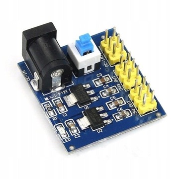Блок питания для Arduino DC-DC от 12 В до 5 В и 3,3 В 2 в 1