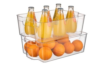 Набор органайзеров для контейнеров для холодильника 3 x 3 л Clear S