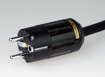 АУДИОКАБЕЛЬ ПИТАНИЯ 230 В SCHUKO C15 HI-END ЧЕРНЫЙ 1,5 м