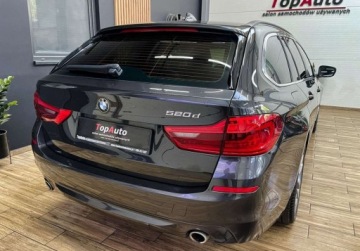 BMW Seria 5 G30-G31 Touring 520d 190KM 2019 BMW Seria 5 2.0D 190KM gwarancja LED AUTOMAT zarejestrowana BEZWYPADKOWY, zdjęcie 37