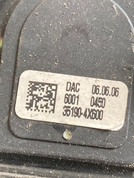 KIA SORENTO И ПОТЕНЦИОМЕТР ПЕДАЛИ ГАЗА 35190-4X600