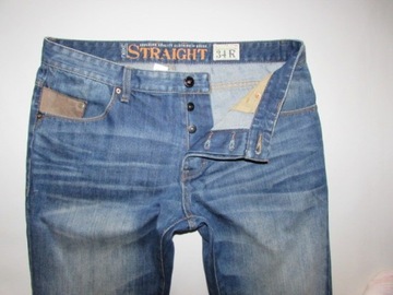 NEXT SPODNIE MĘSKIE JEANS W34 L32