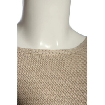 H&M Sweter z krótkim rękawem kremowy