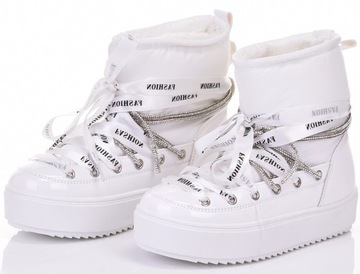 МОДНЫЕ СНЕЖНЫЕ БОТИНКИ С МЕХОМ ЗИМНИЕ БОТИНКИ НА ПЛАТФОРМЕ