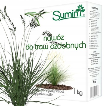 Nawóz do TRAW OZDOBNYCH oryginalny SUMIN aż 1kg