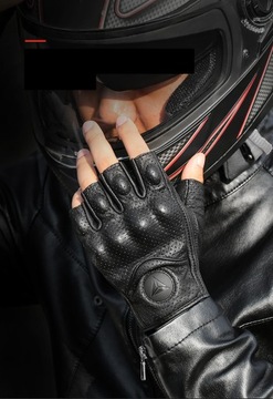 КОЖАНЫЕ МОТОЦИКЛОВЫЕ ПЕРЧАТКИ MOTOWOLF БЕЗ ПАЛЬЦЕВ XL