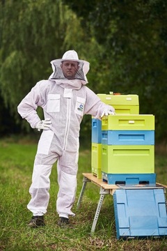 Прочный костюм для пчеловодства с вентиляцией XXXL.