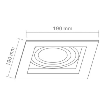 Oprawa CARDO I Bianco OR83361 - Orlicki Design