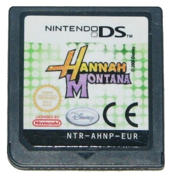 Hannah Montana gra na Nintendo DS.