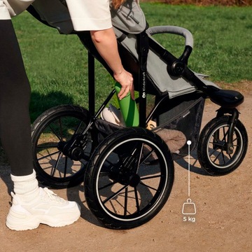 Helesi 2 Kinderkraft Трех -коляска