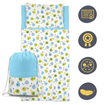 СПАЛЬНЫЙ МЕШОК ДОШКОЛЬНИКА СПАЛЬНОЕ + СУМКА 145х75 разные дизайны + НАИМЕНОВАНИЕ