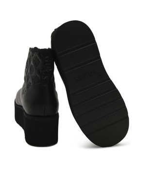 GUESS CZARNE ŚNIEGOWCE PLATFORMA (39)