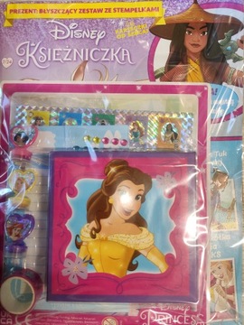 Księżniczka magazyn 7/24 + zestaw ze stempelkami