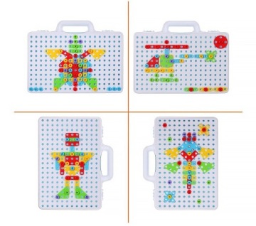 СТРОИТЕЛЬНЫЕ БЛОКИ НАБОР ОТВЕРТОК ВИНТОВ 237 шт.