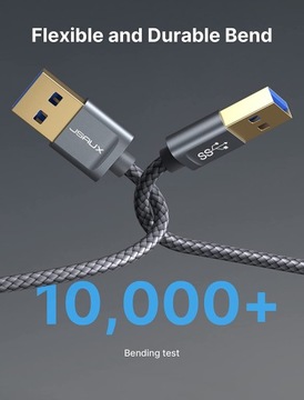 JSAUX USB 3.0 Кабель USB A — USB A, 1 м