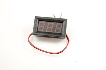 PANELOWY WOLTOMIERZ LED 3,3V-30V DC NIEBIESKI