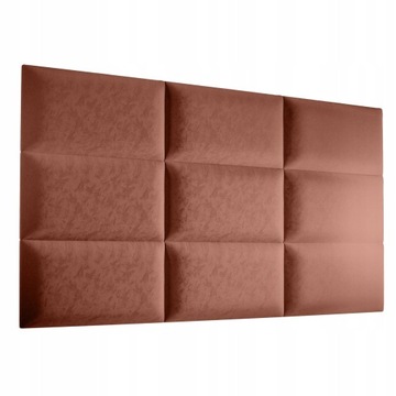 PANELE TAPICEROWANE ŚCIENNE WEZGŁOWIE 3D 50x40