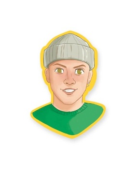 Набор стикеров CarToon Genzie