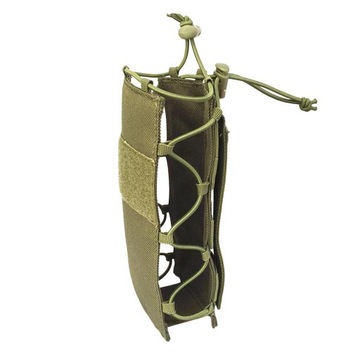 Крышка для бутылки с водой. Зеленая транспортировочная сумка