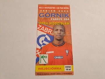GÓRNIK ZABRZE - ODRA WODZISŁAW 18-09-2004