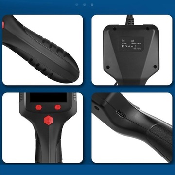 ПОРТАТИВНАЯ ЭНДОСКОПНАЯ КАМЕРА ДЛЯ КАНАЛИЗА 5М IP67 Водонепроницаемый ЭКРАН 2,4 ДЮЙМА