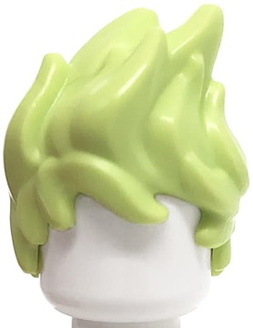 Lego - Włosy - Yellowish Green 25411