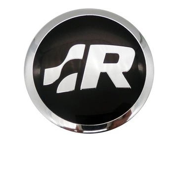 LOGO Emblemat na dekielki kapsle VW SR R-line 56mm