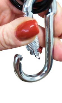 КРЕПЛЕНИЕ ДЛЯ ГАМАКА МОНТАЖНЫЙ КОМПЛЕКТ РУЧКА ЗАЖИМ КАРАБИН ЛЕНТА